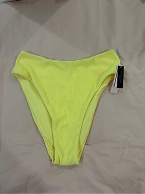 Victorias SecretNeon Yellow High-Cut Bikini Bottom
